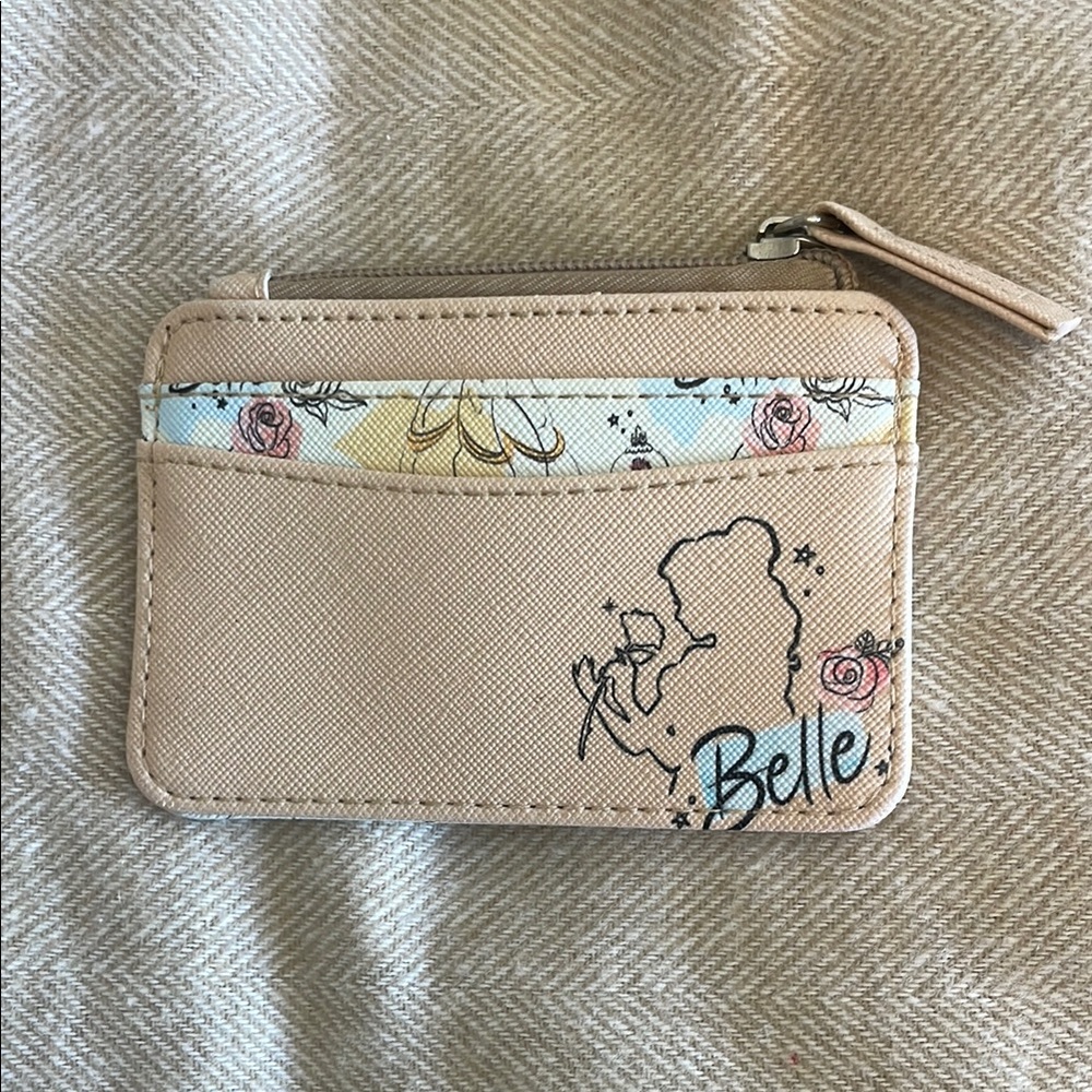 Disney Belle Wallet Compact Card Holder
